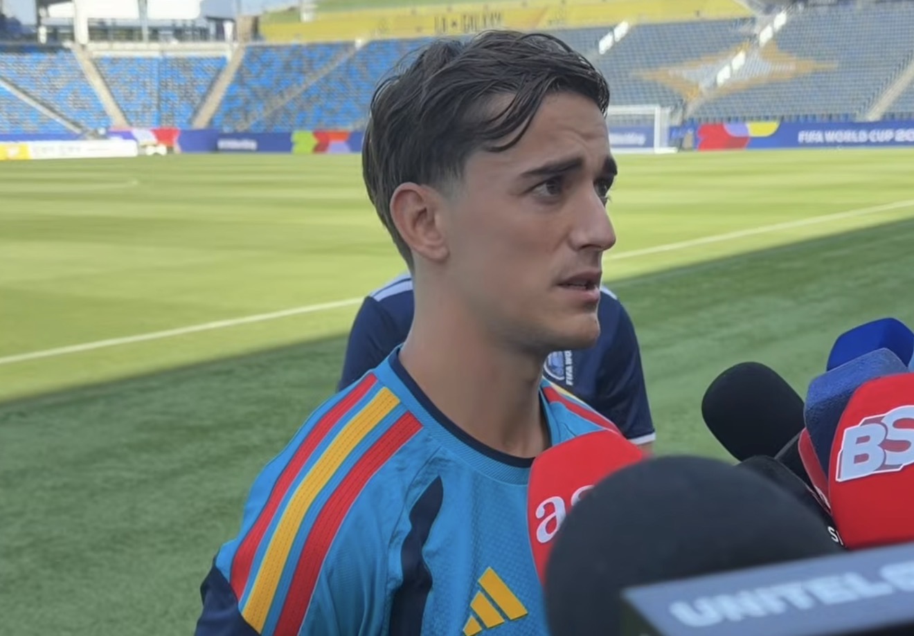 Gavi sueña con un gol de chilena en una final ante la selección Argentina