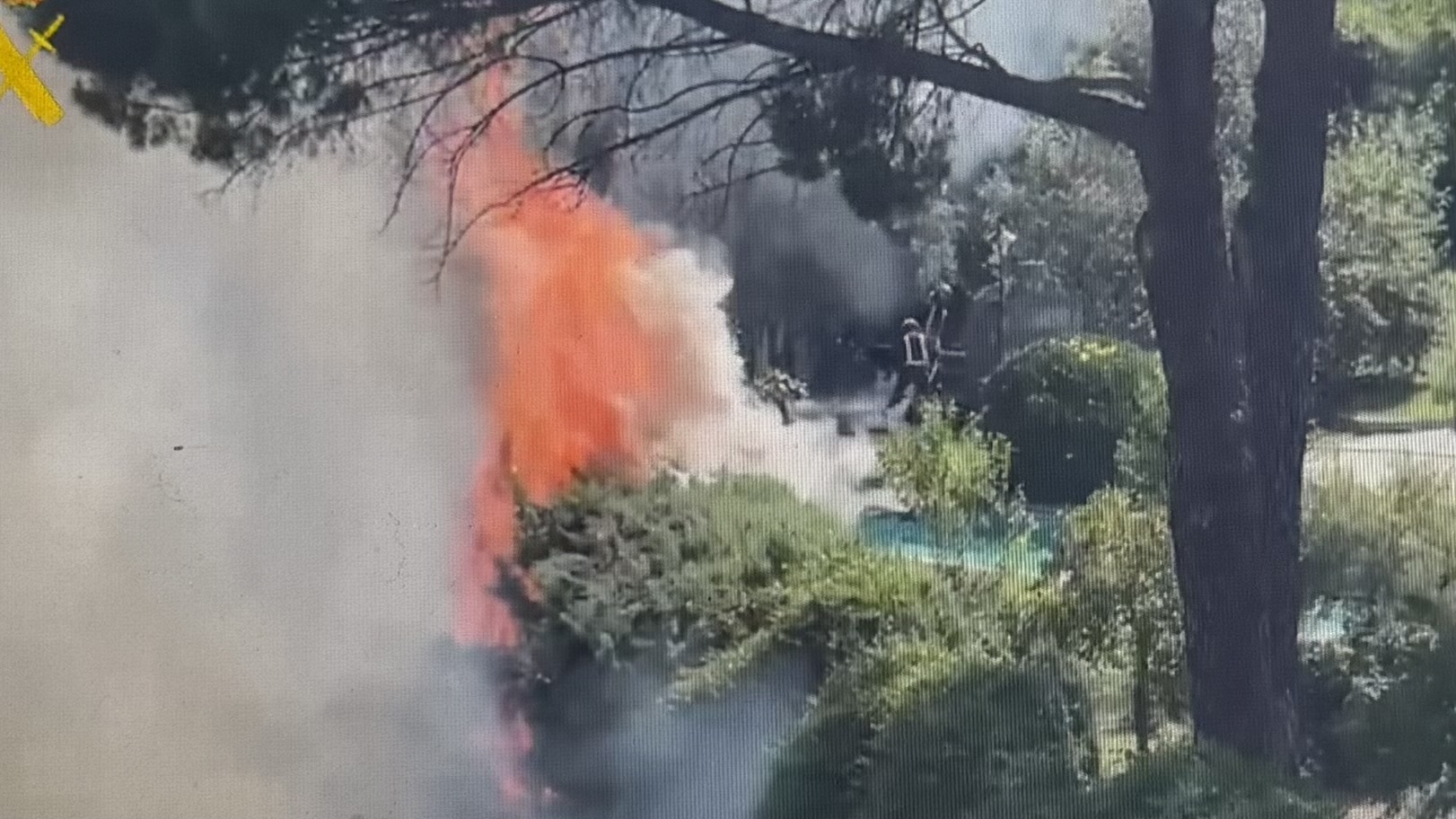 Crítica situación en Madrid:  Cerca de 80.000 personas evacuadas por los incendios