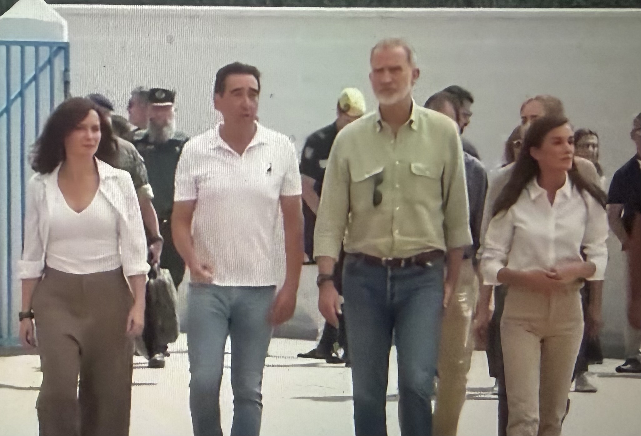 El Rey Felipe VI pide «unidad» para afrontar la ola de incendios