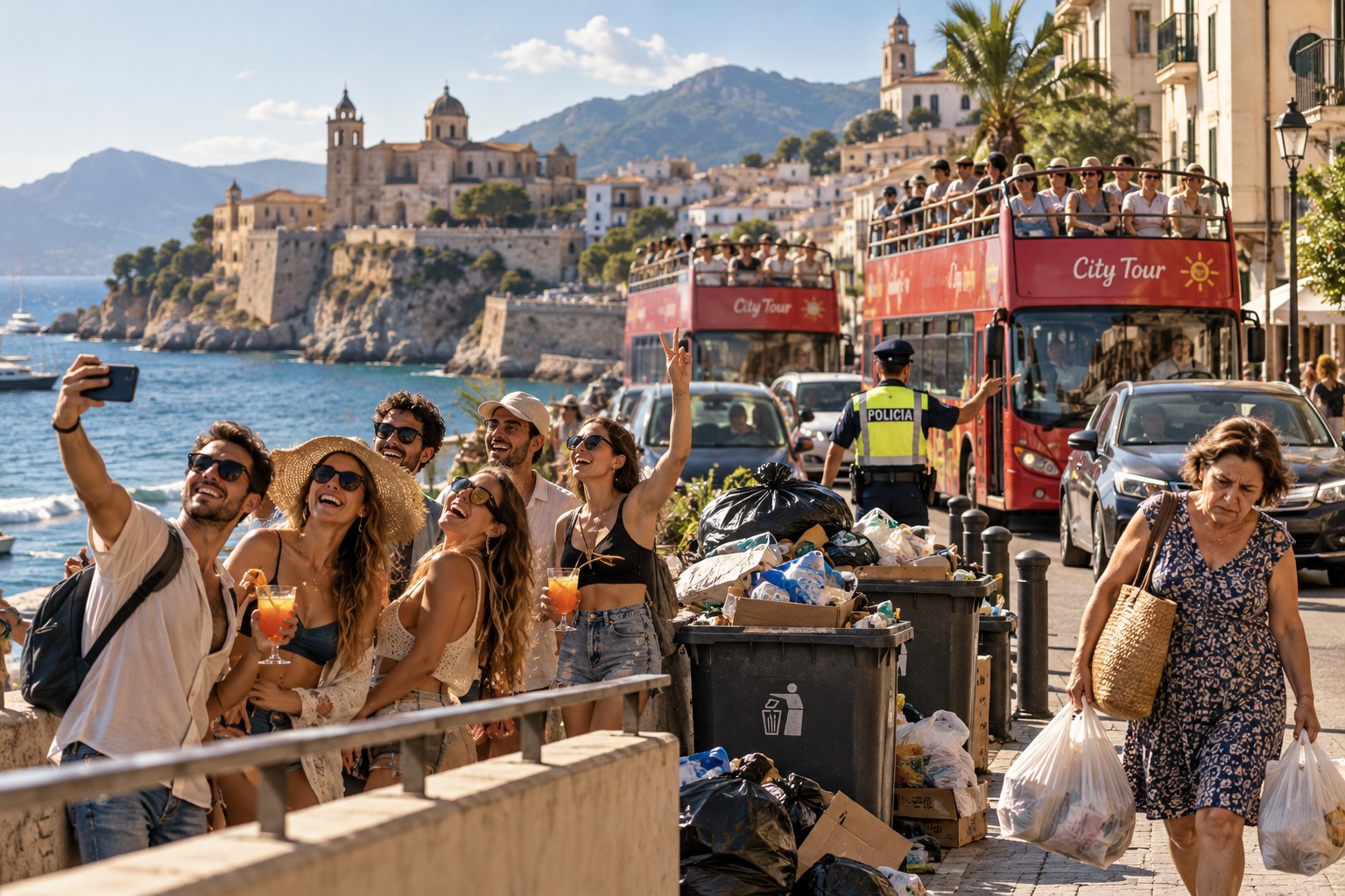 Cuando el turismo crece más rápido que el territorio